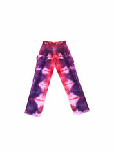 Load image into Gallery viewer, Hand Dyed Psychedelic Pant (Purple/Red)
