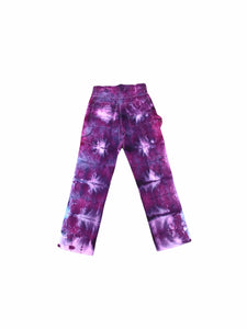 Hand-Dyed Psychedelic Pant (Deep Purple/Magenta)